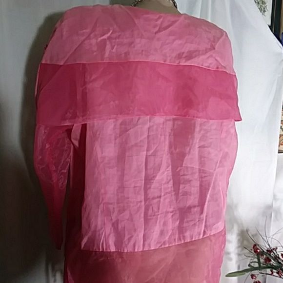 Woman Blouse Jacket Size 22W - Picture 4 of 5